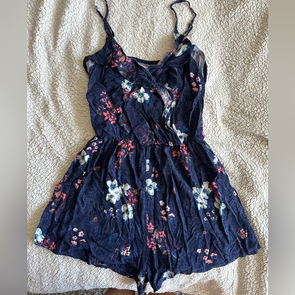 Hollister flower romper